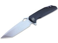 Taschenmesser, Schwarz, Flipper, Linerlock, D2, G10 Taschenmesser, Schwarz, Flipper, Linerlock, D2, G10