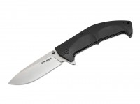 Taschenmesser, Schwarz, Flipper, Linerlock, 440A, G10 Taschenmesser, Schwarz, Flipper, Linerlock, 440A, G10