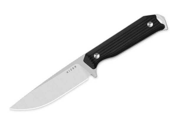 Feststehendes Messer, Schwarz, AEB-L, G10
