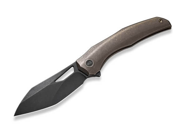 Taschenmesser, Bronze, Daumenöffnung, Framelock, CPM-20CV, Titan