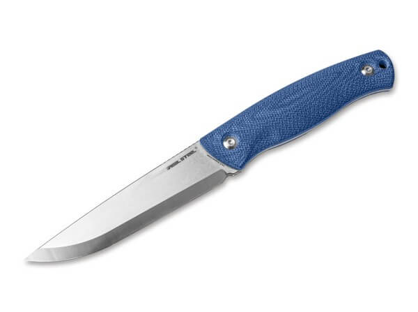 Feststehendes Messer, Blau, 14C28N, Micarta