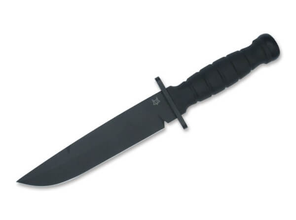 Feststehendes Messer, Schwarz, N690, FRN