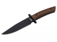 Feststehendes Messer, Braun, Feststehend, N695, Guayacan-Ebenholz Feststehendes Messer, Braun, Feststehend, N695, Guayacan-Ebenholz