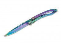 Taschenmesser, Mehrfarbig, Daumenpin, Framelock, 440A, Edelstahl Taschenmesser, Mehrfarbig, Daumenpin, Framelock, 440A, Edelstahl