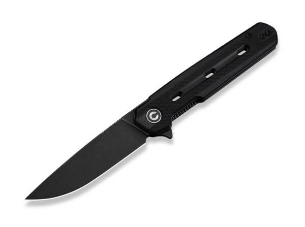 Taschenmesser, Schwarz, Flipper, Linerlock, Nitro-V, G10