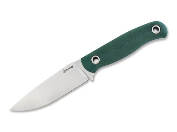 Feststehendes Messer, Grün, Feststehend, RWL 34, G10