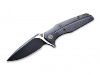 Taschenmesser, Schwarz, Flipper, Framelock, CPM-S-35VN, Kohlefaser Taschenmesser, Schwarz, Flipper, Framelock, CPM-S-35VN, Kohlefaser