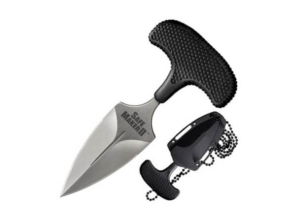 Feststehendes Messer, Schwarz, AUS-8, Kray-Ex