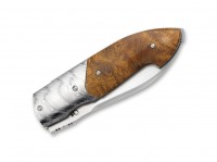 Taschenmesser, Braun, Nein, Linerlock, 12C27, Amboinaholz Taschenmesser, Braun, Nein, Linerlock, 12C27, Amboinaholz