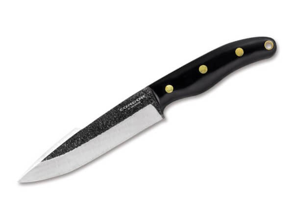 Feststehendes Messer, Schwarz, 420HC, Micarta