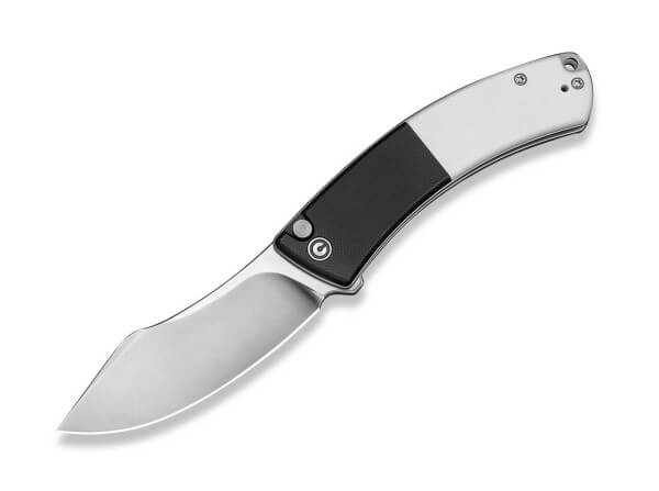 Taschenmesser, Mehrfarbig, Flipper, Button Lock, 14C28N, G10