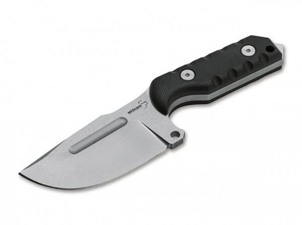 Feststehendes Messer, Schwarz, Feststehend, N690, G10