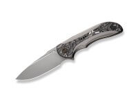 Taschenmesser, Grau, Nagelhau, Framelock, CPM-20CV, Titan Taschenmesser, Grau, Nagelhau, Framelock, CPM-20CV, Titan