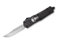 Taschenmesser, Schwarz, Druckknopf, OTF, D2, Aluminium Taschenmesser, Schwarz, Druckknopf, OTF, D2, Aluminium