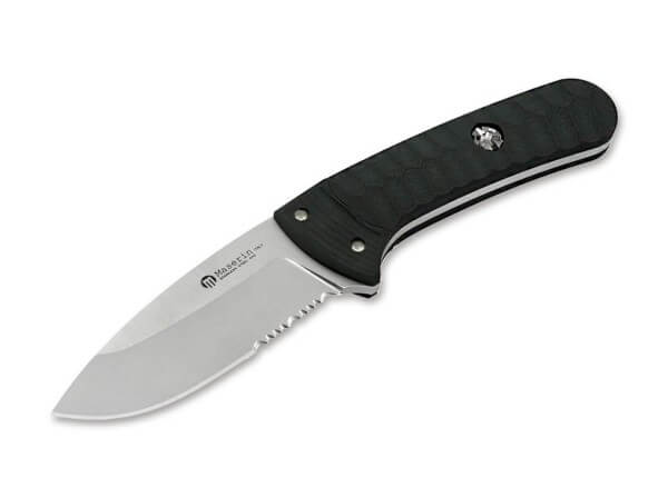 Feststehendes Messer, Schwarz, 440C, G10