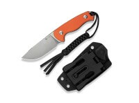 Feststehendes Messer, Orange, 14C28N, G10 Feststehendes Messer, Orange, 14C28N, G10