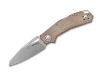 Taschenmesser, Braun, Daumenöffnung, Advanced Backlock, MagnaCut, Micarta Taschenmesser, Braun, Daumenöffnung, Advanced Backlock, MagnaCut, Micarta