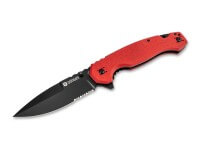 Taschenmesser, Rot, Flipper, Linerlock, D2, G10 Taschenmesser, Rot, Flipper, Linerlock, D2, G10