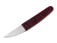 Feststehendes Messer, Rot, 440C, Rochenhaut Feststehendes Messer, Rot, 440C, Rochenhaut