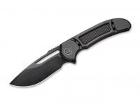 Taschenmesser, Schwarz, Daumenöffnung, Framelock, CPM-20CV, Titan Taschenmesser, Schwarz, Daumenöffnung, Framelock, CPM-20CV, Titan