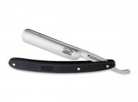 Rasiermesser, Schwarz, Kohlenstoffstahl, G10 Rasiermesser, Schwarz, Kohlenstoffstahl, G10