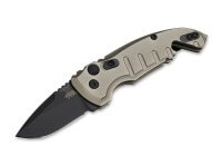 Taschenmesser, Khaki, Druckknopf, Druckknopf, CPM-154, Aluminium Taschenmesser, Khaki, Druckknopf, Druckknopf, CPM-154, Aluminium