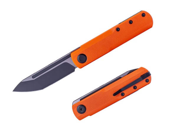 Taschenmesser, Orange, Nagelhau, Slipjoint, Nitro-V, G10