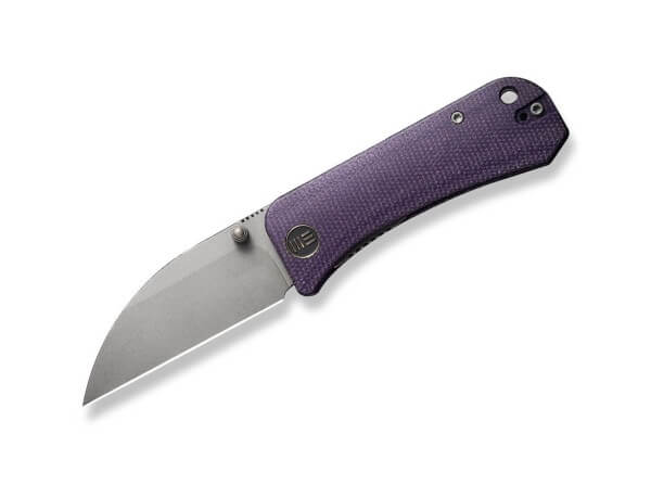 Taschenmesser, Violett, Daumenpin, Linerlock, CPM-S-35VN, Micarta