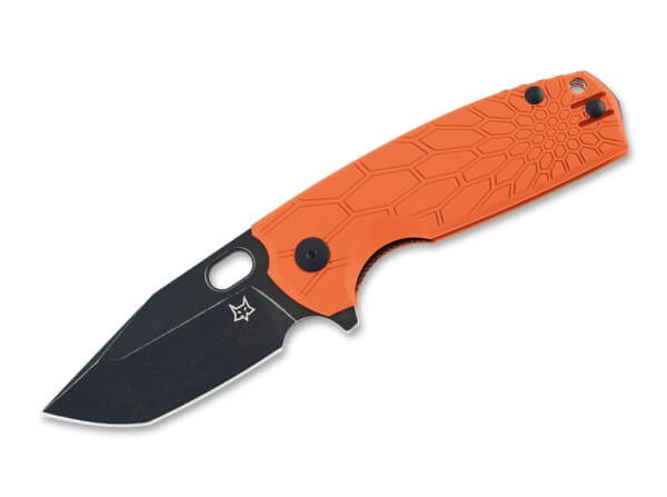 Taschenmesser, Orange, Daumenöffnung, Linerlock, N690, FRN