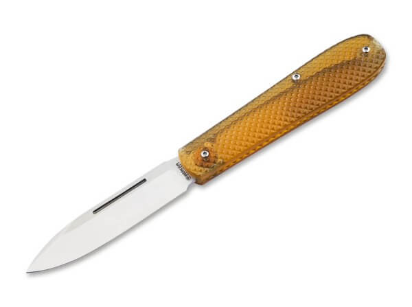 Taschenmesser, Gelb, Nagelhau, Slipjoint, MagnaCut, Ultem