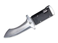 Tauchermesser, Schwarz, Feststehend, 420, G10 Tauchermesser, Schwarz, Feststehend, 420, G10