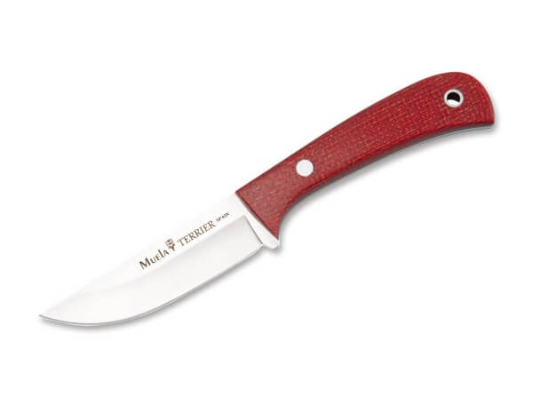 Feststehendes Messer, Rot, 14C28N, Micarta