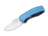 Taschenmesser, Blau, Flipper, Framelock, MagnaCut, Titan Taschenmesser, Blau, Flipper, Framelock, MagnaCut, Titan