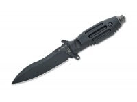 Feststehendes Messer, Schwarz, Feststehend, N690, Forprene Feststehendes Messer, Schwarz, Feststehend, N690, Forprene