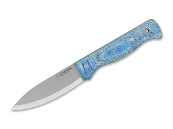Feststehendes Messer, Blau, 14C28N, Micarta