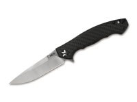 Taschenmesser, Schwarz, Flipper, Framelock, CPM-S-35VN, Kohlefaser Taschenmesser, Schwarz, Flipper, Framelock, CPM-S-35VN, Kohlefaser