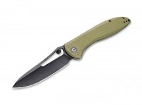 Taschenmesser, Grün, Daumenöffnung, Linerlock, D2, G10 Taschenmesser, Grün, Daumenöffnung, Linerlock, D2, G10