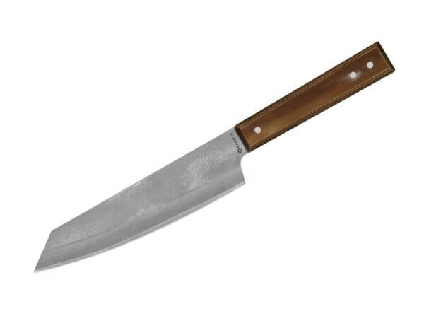 Kochmesser, Braun, San Mai VG-10, Pakkaholz