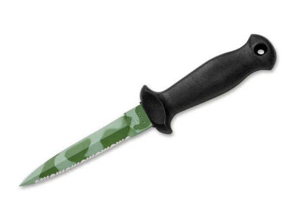 Feststehendes Messer, Schwarz, Feststehend, 4116, TPE