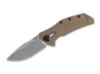 Taschenmesser, Khaki, Flipper, Framelock, CPM-20CV, G10 Taschenmesser, Khaki, Flipper, Framelock, CPM-20CV, G10