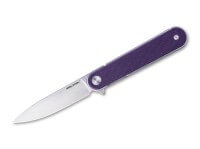 Taschenmesser, Lila, Flipper, Linerlock, 12C27, G10 Taschenmesser, Lila, Flipper, Linerlock, 12C27, G10