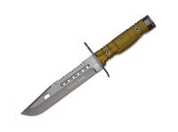 Feststehendes Messer, Grün, Feststehend, 7Cr17MoV, Aluminium Feststehendes Messer, Grün, Feststehend, 7Cr17MoV, Aluminium