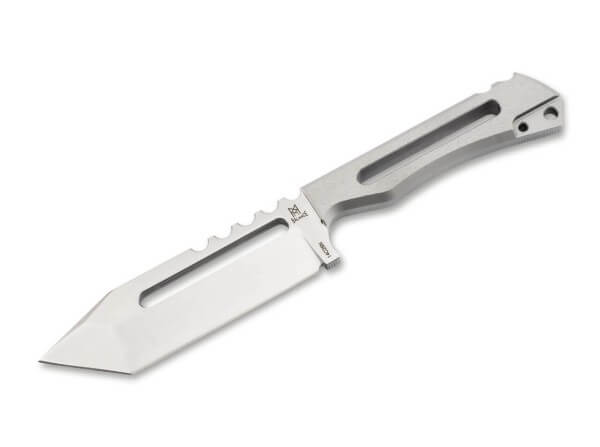 Feststehendes Messer, Silber, 14C28N, Edelstahl