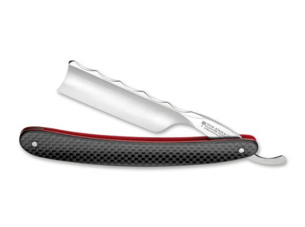 Rasiermesser, Schwarz, Kohlenstoffstahl, Kohlefaser