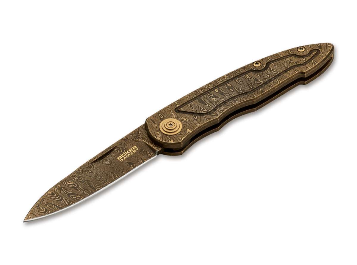 Böker Merlin Damast Meisterwerk Gold | Böker Solingen