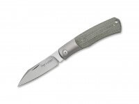 Taschenmesser, Grün, Nagelhau, Slipjoint, M390, Titan Taschenmesser, Grün, Nagelhau, Slipjoint, M390, Titan