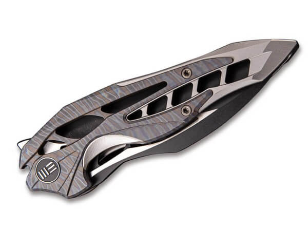 Taschenmesser, Mehrfarbig, Flipper, Framelock, M390, Titan