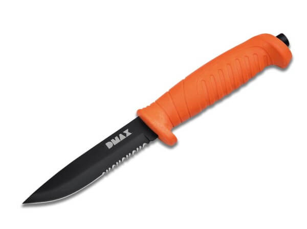 Feststehendes Messer, Orange, 420A, Kunststoff