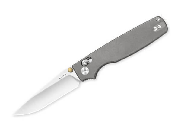 Taschenmesser, Grau, Daumenpin, Clutch Lock, CPM-S-45VN, Titan
