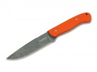Feststehendes Messer, Orange, Feststehend, N690, G10 Feststehendes Messer, Orange, Feststehend, N690, G10